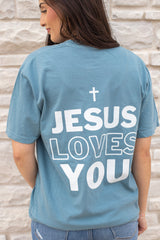 Smile Jesus Loves You Tee