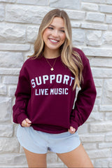 Live Music Sweatshirt