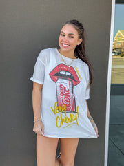 VERY CHERRY COKE LIPS TEE