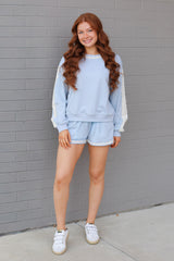 Lace Trim Lounge Shorts