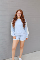 Lace Trim Lounge Top