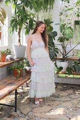 Floral Dream Ruffle Maxi