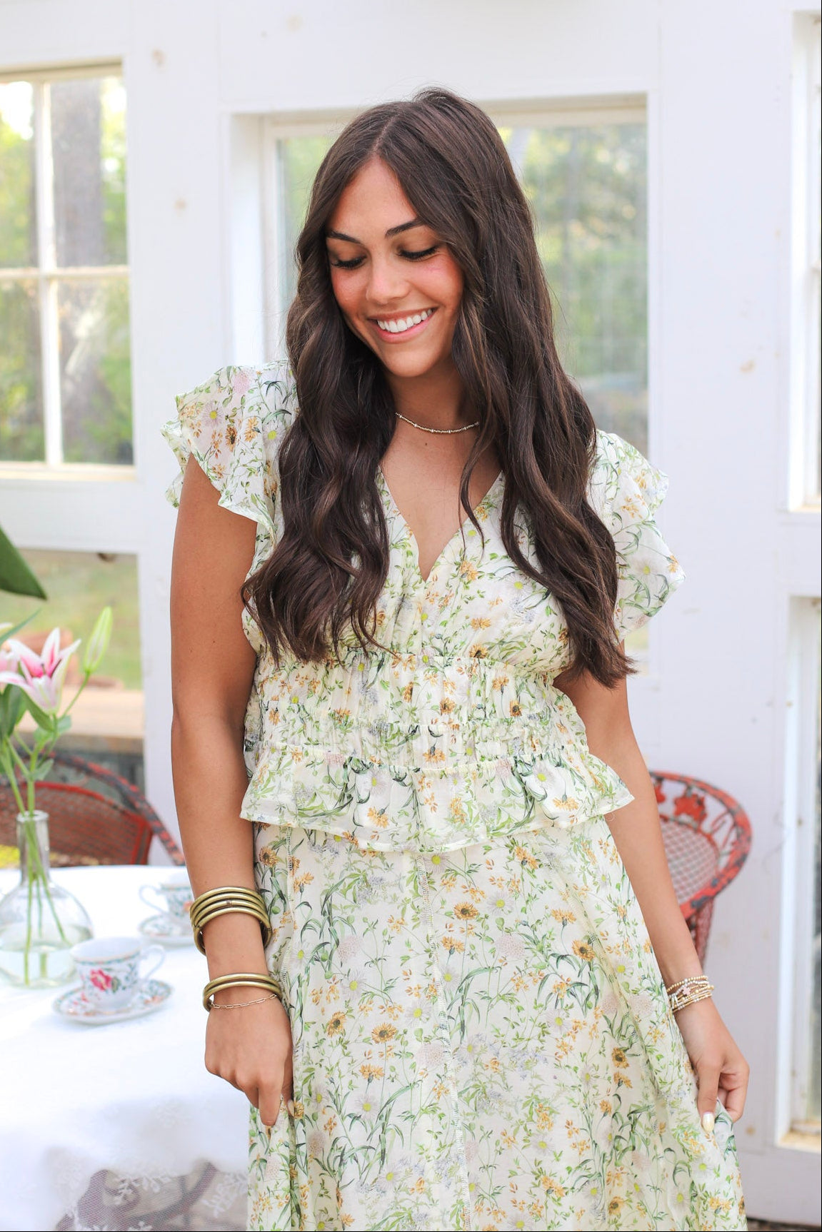 Sereia Floral Top