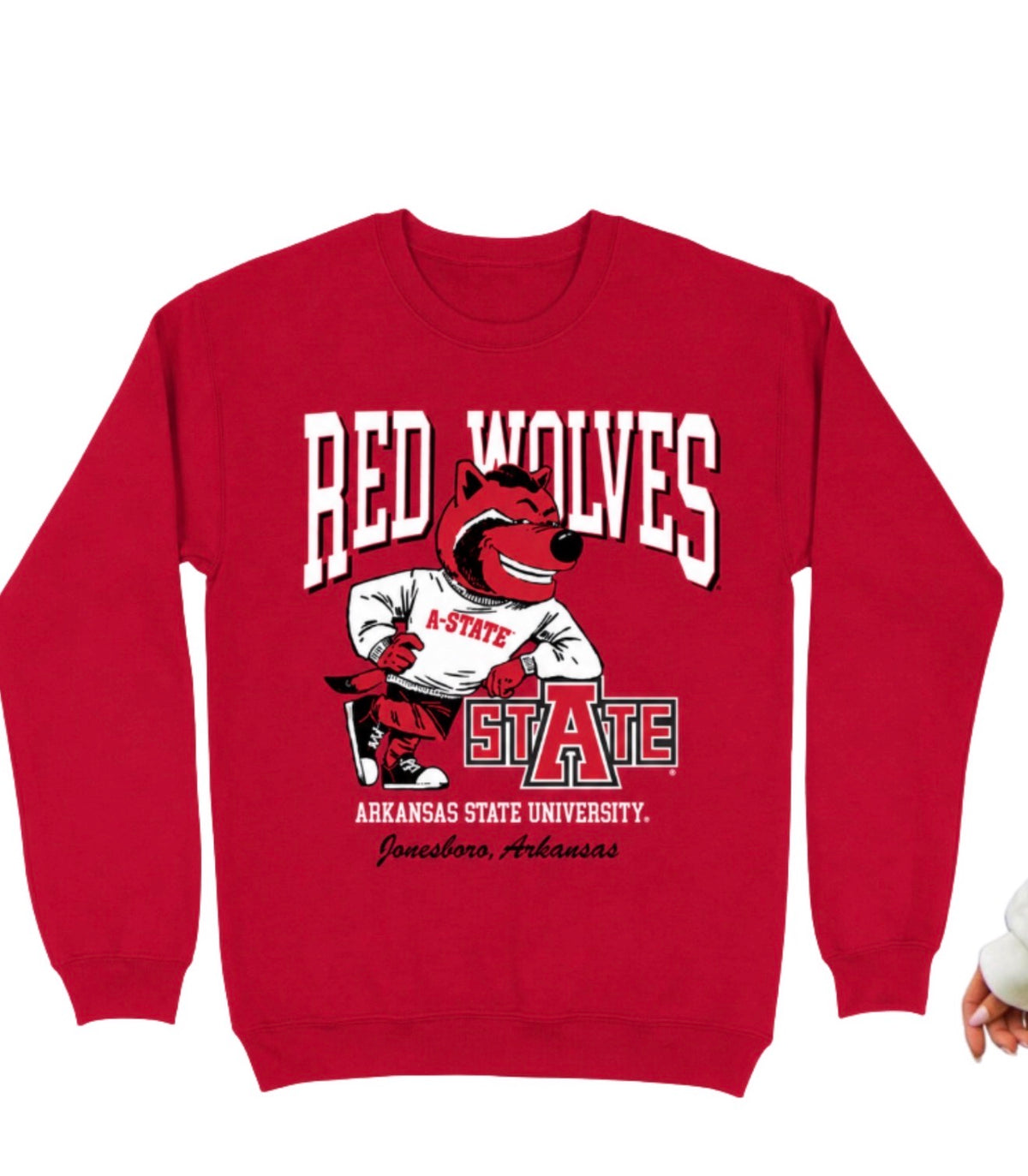 A-State Vault Red Sweatshirt