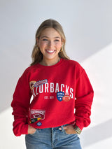 RAZORBACK PATCHES SWEATSHIRT