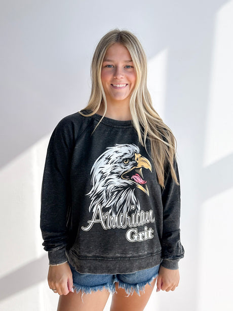 RECYCLED KARMA AMERICAN GRIT SWEATSHIRT