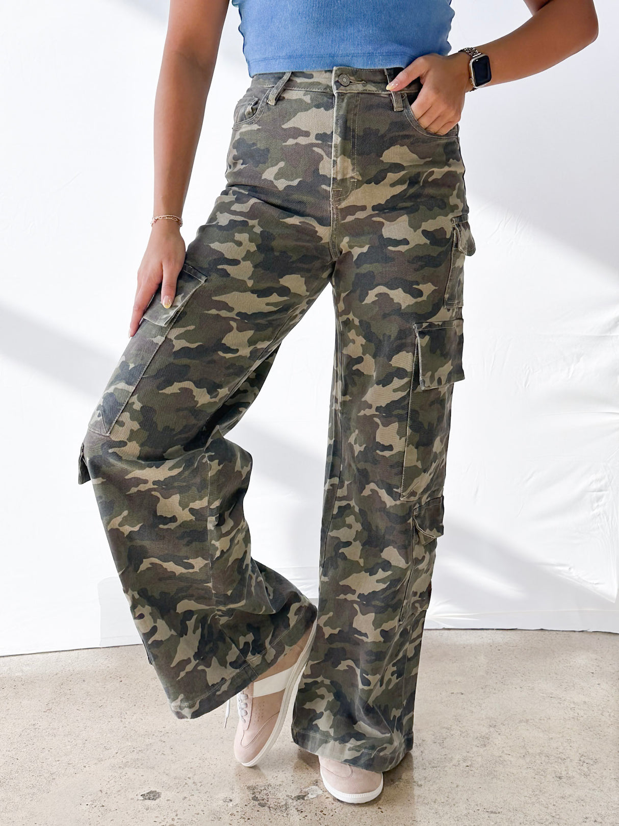 NORI HIGH RISE SUPER WIDE CARGO JEAN