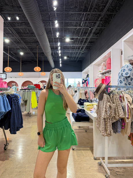Drapey Ultra-Mini Active Shorts