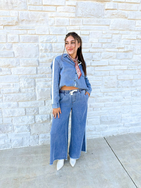 DRAWSTRING WASHED JOGGER