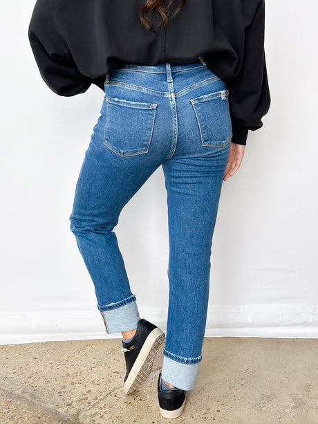 DAPHNE CUFFED ANKLE JEAN
