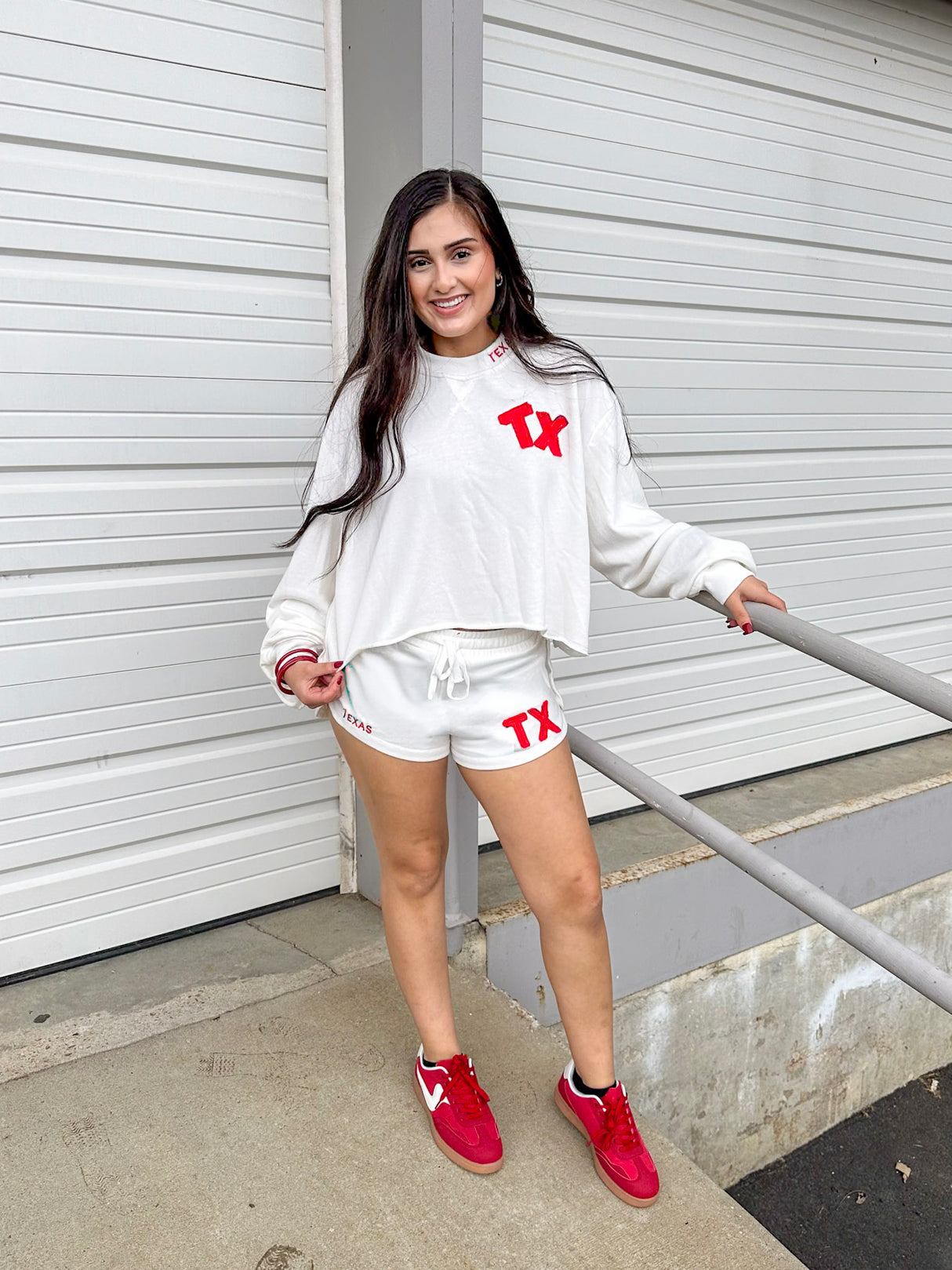 TEXAS TERRY SHORT SET