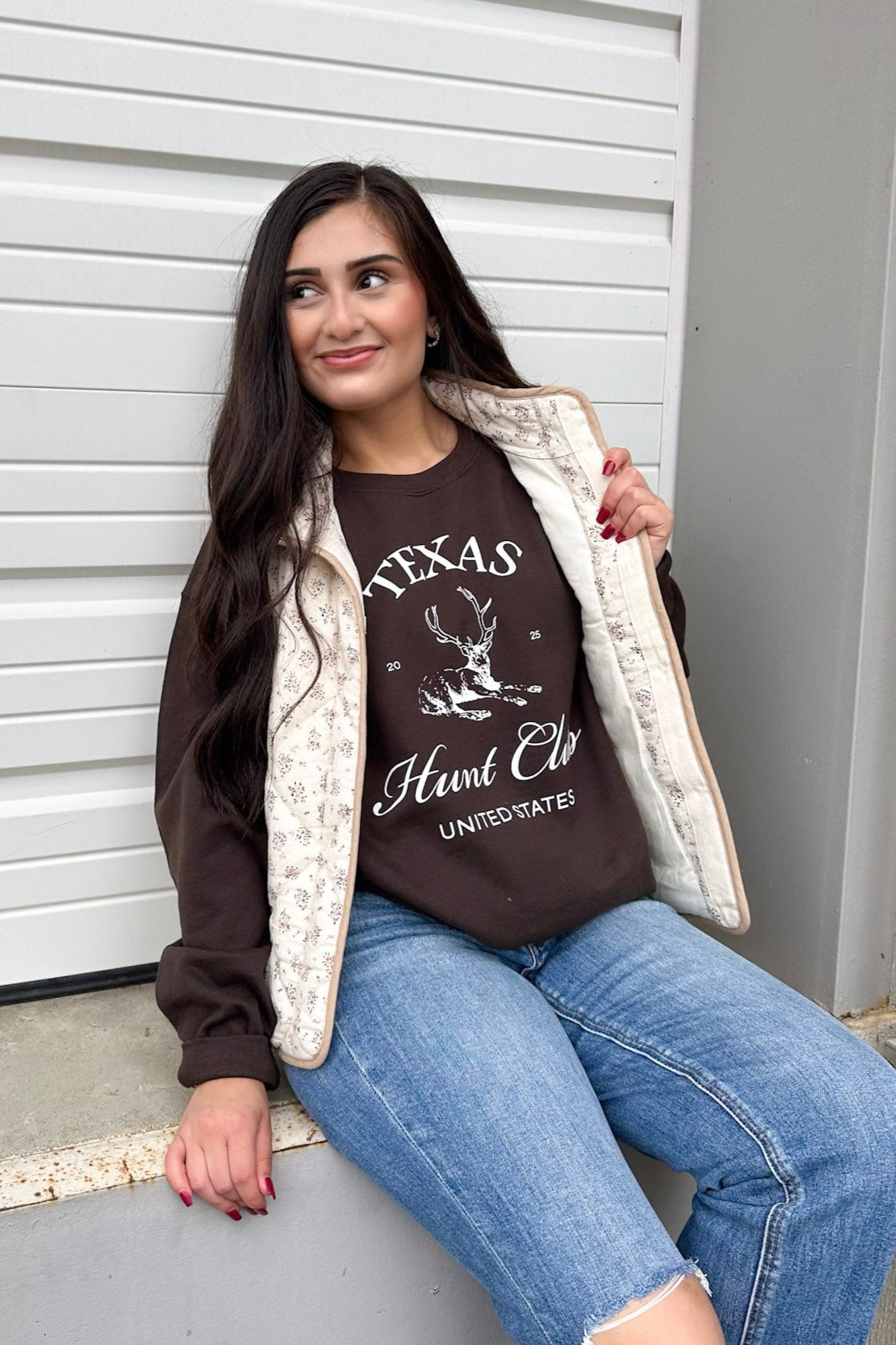 TX DEER HUNT CLUB SWEATSHIRT