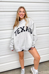 TEXAS MOCK NECK PULLOVER