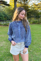 CABLE KNIT CARDIGAN