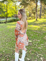 BANDANA BACK DRESS