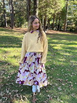 TIE BACK MINI SWEATER