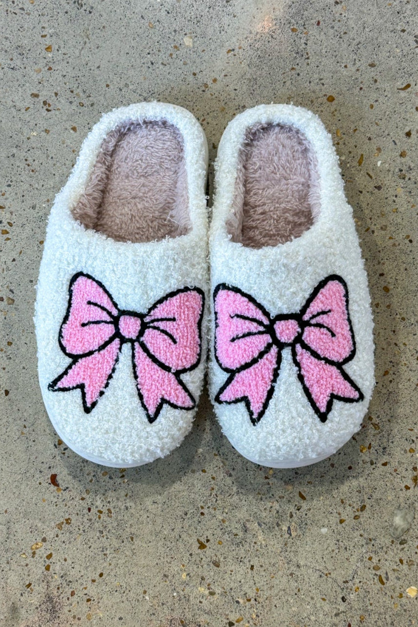 BOW SLIPPERS