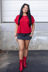 Millie Oversized Knit Top (Multiple Colors)