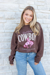 Cupid Find Me A Cowboy Sweatshirt