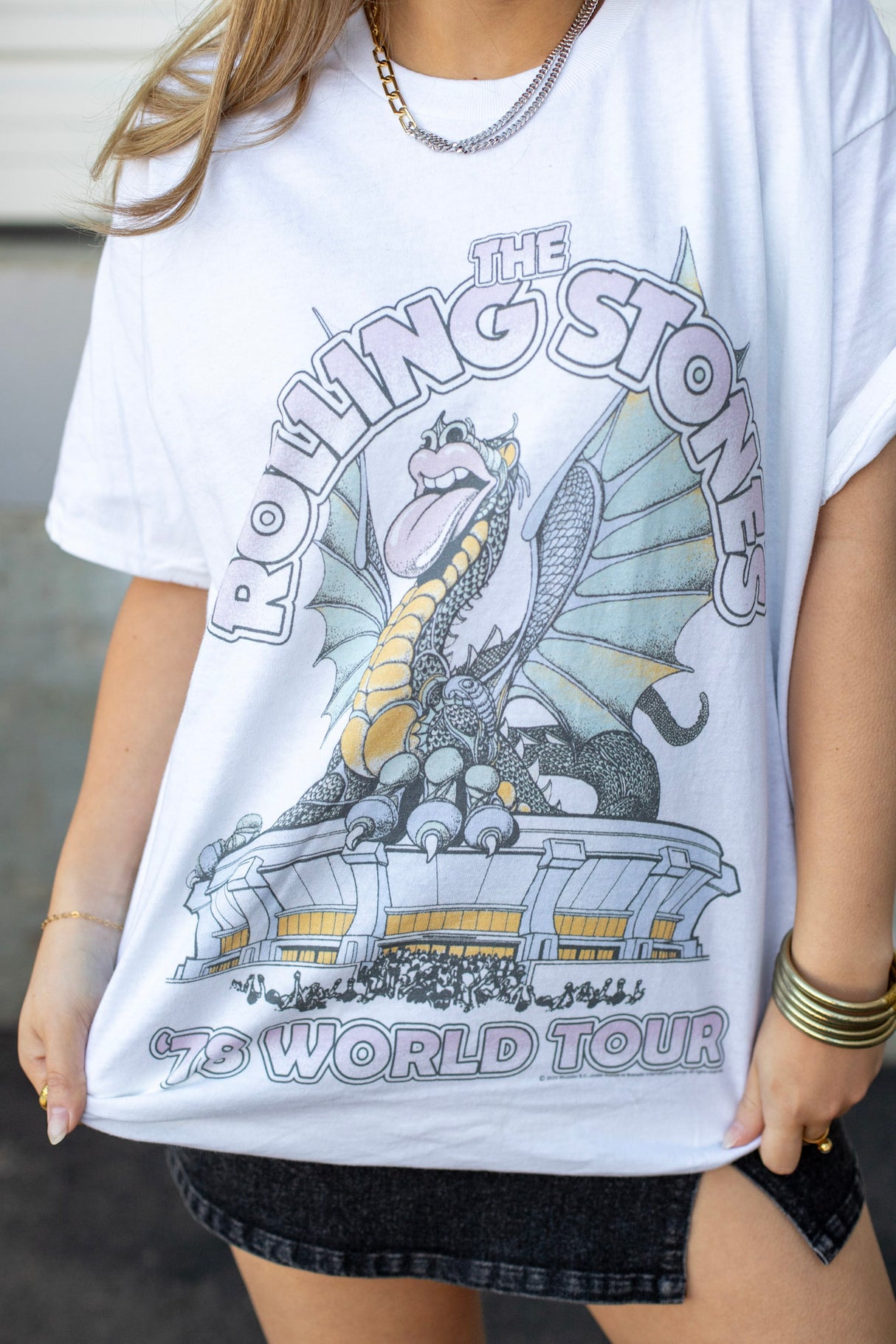Rolling Stones 1978 American Tour Tee