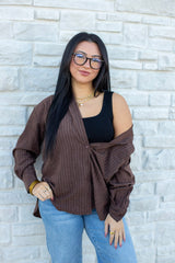 Dulche Stripe Button Up