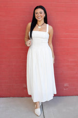 Heaven Sent Seam Detail Maxi Dress