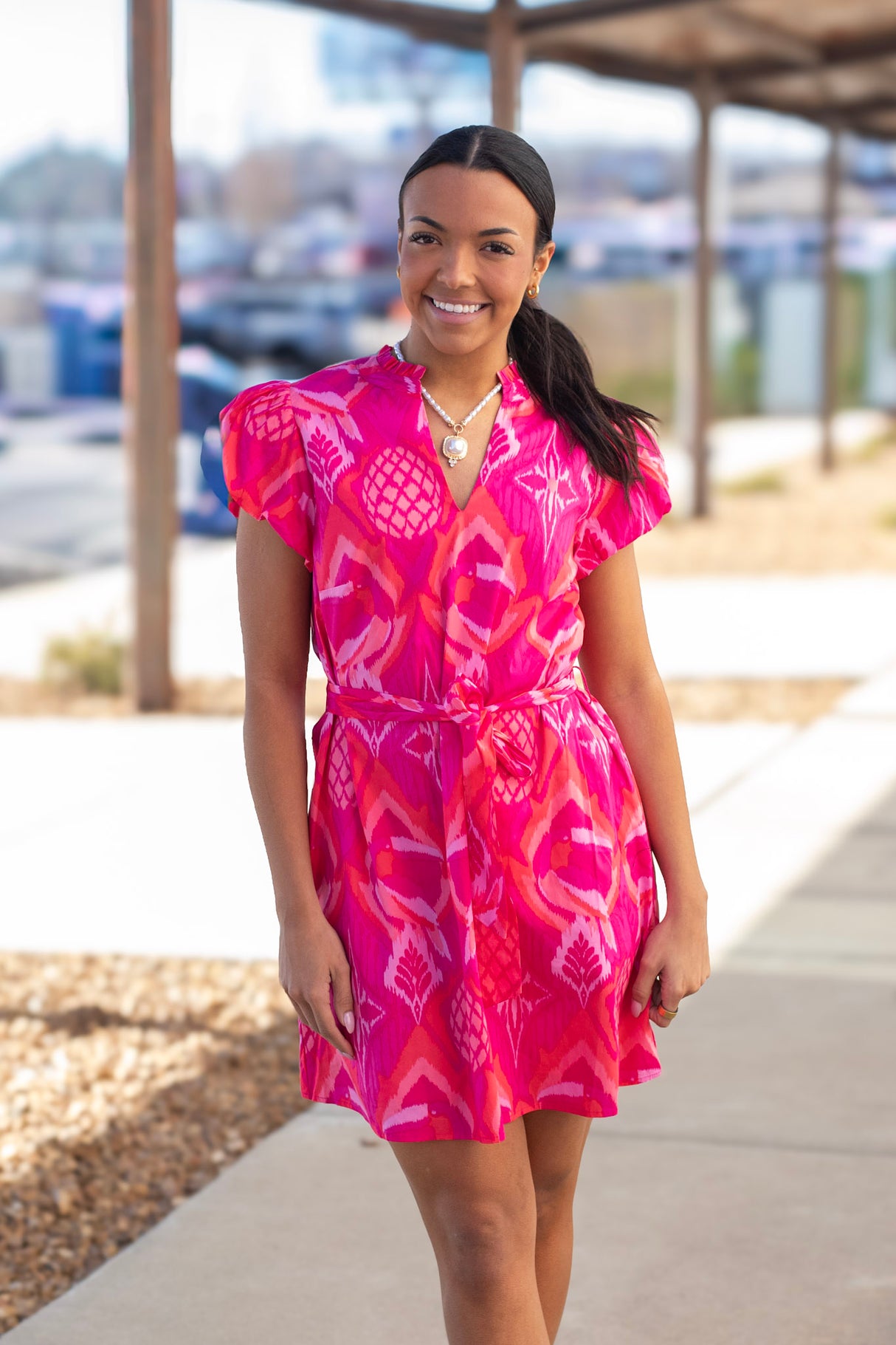 Prissa Orela Shift Mini Dress