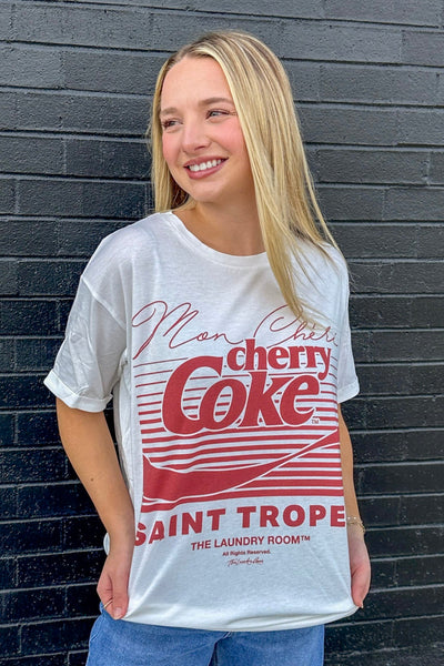 CHERRY COKE ST TROPEZ TEE