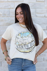 Earth Day Thrifted Tee