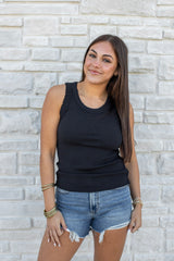 Ribbed Knit Tank (Multiple Colors)