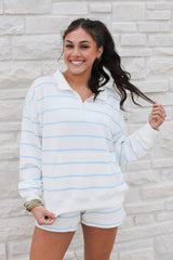 Tropical Stripe Cloud Short