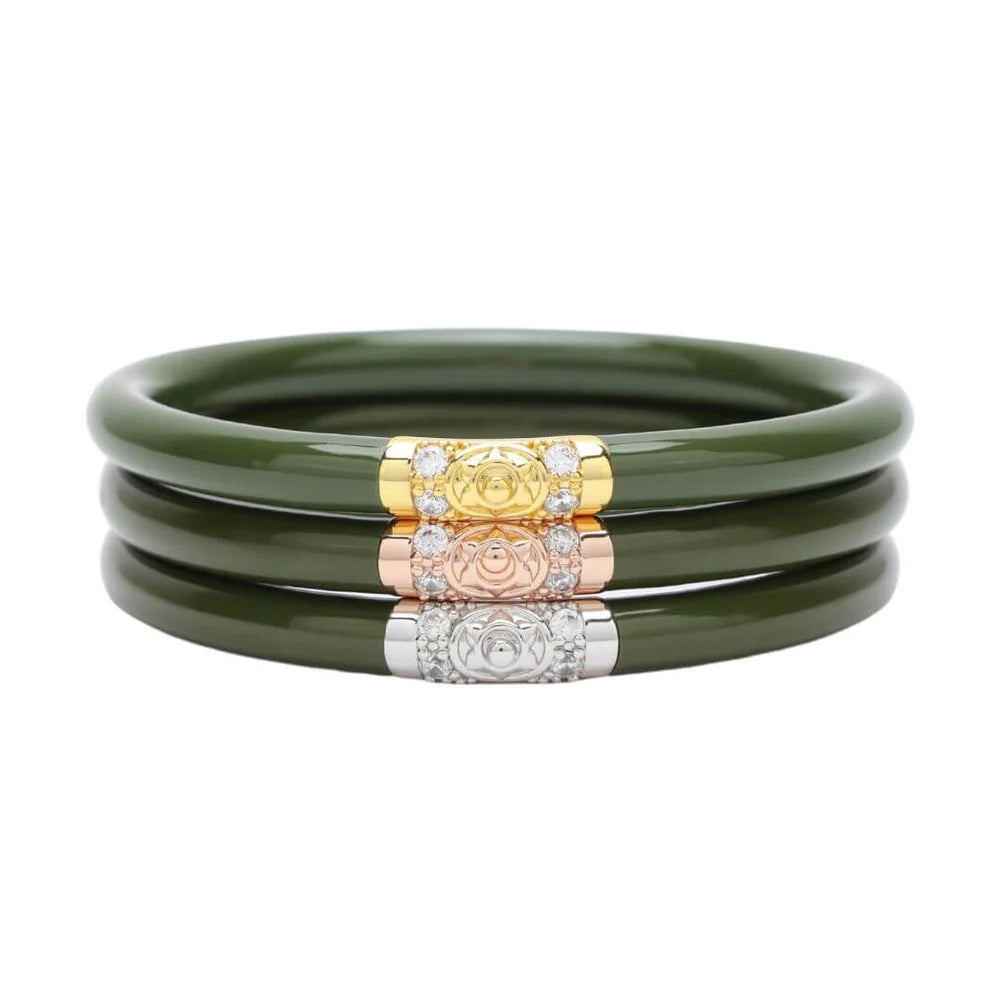 BUDHAGIRL SET OF 3 ALL WEATHER BANGLES