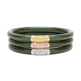BUDHAGIRL SET OF 3 ALL WEATHER BANGLES