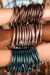 Budha Girl™ Set of 6 Bangles (Multiple Colors)