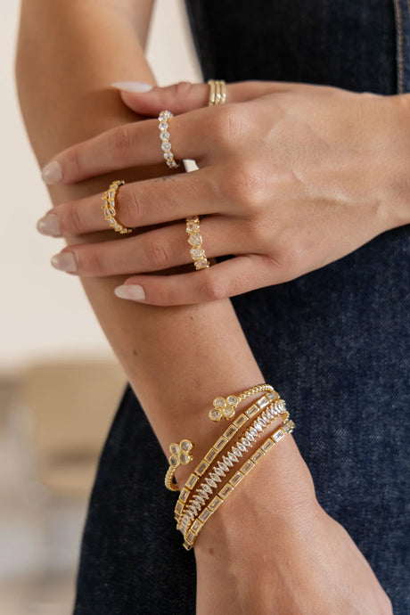BEZEL HEART RING