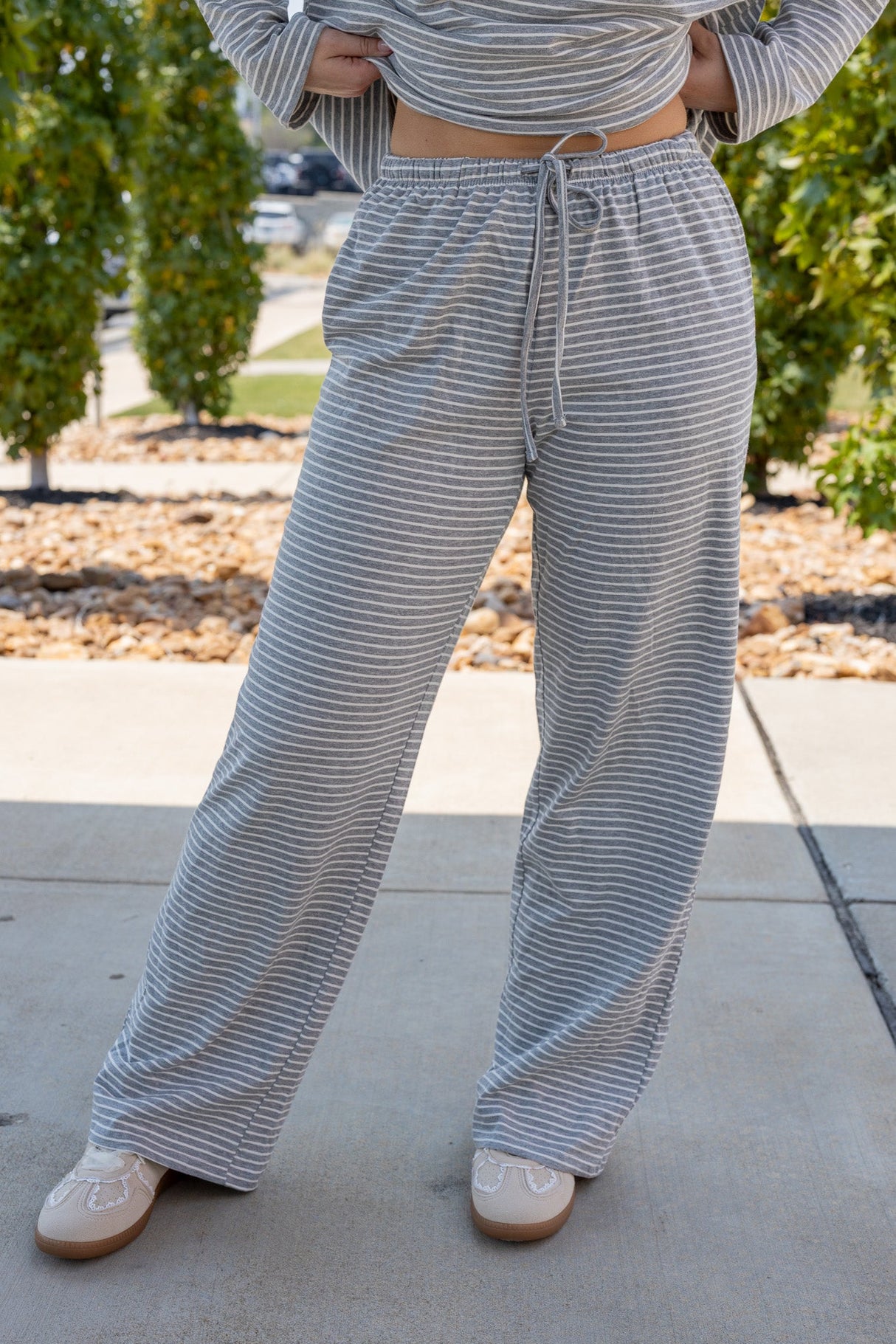 Sunday Stroll Striped Set