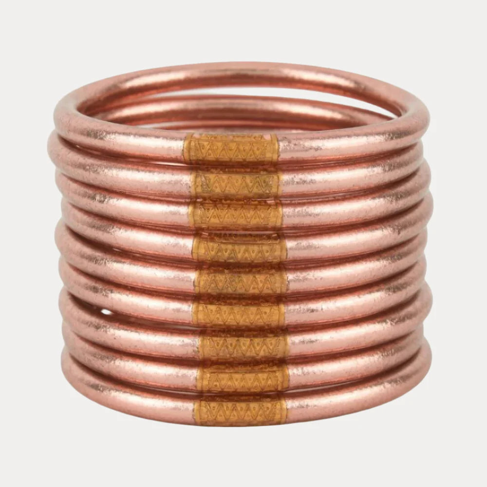SET OF 9 ALL WEATHER BANGLES