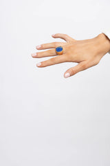 LAPIS LAZULI STATEMENT RING