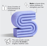 PURPLE TONING SHAMPOO BAR