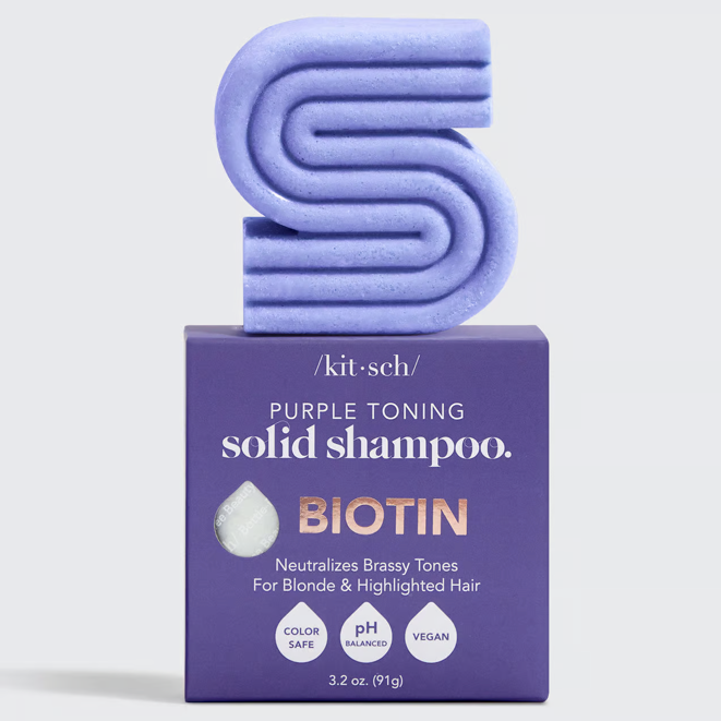 PURPLE TONING SHAMPOO BAR