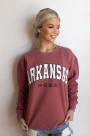 ARKANSAS HOGS CC GAULT SWEATSHIRT