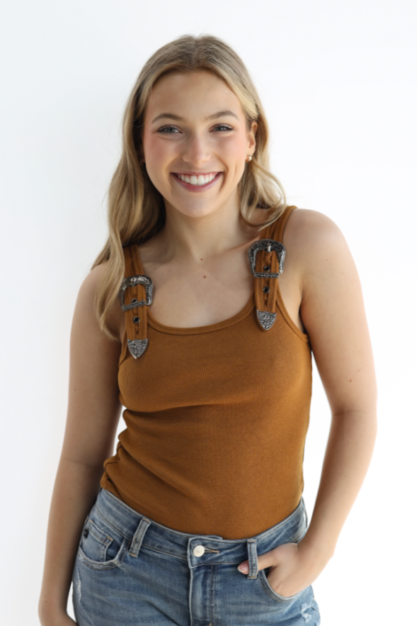 WESTERN BUCKLE BODYSUIT