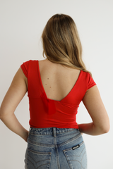 ADLEY KNIT CROP TOP