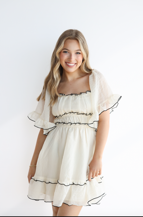 LAYERED LUXE MINI dress