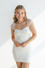 TORENCE TULLE MINI DRESS