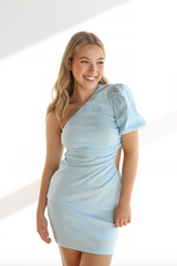 CUTOUT CHARM MINI DRESS