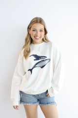 WHALE SWEATSHIRT