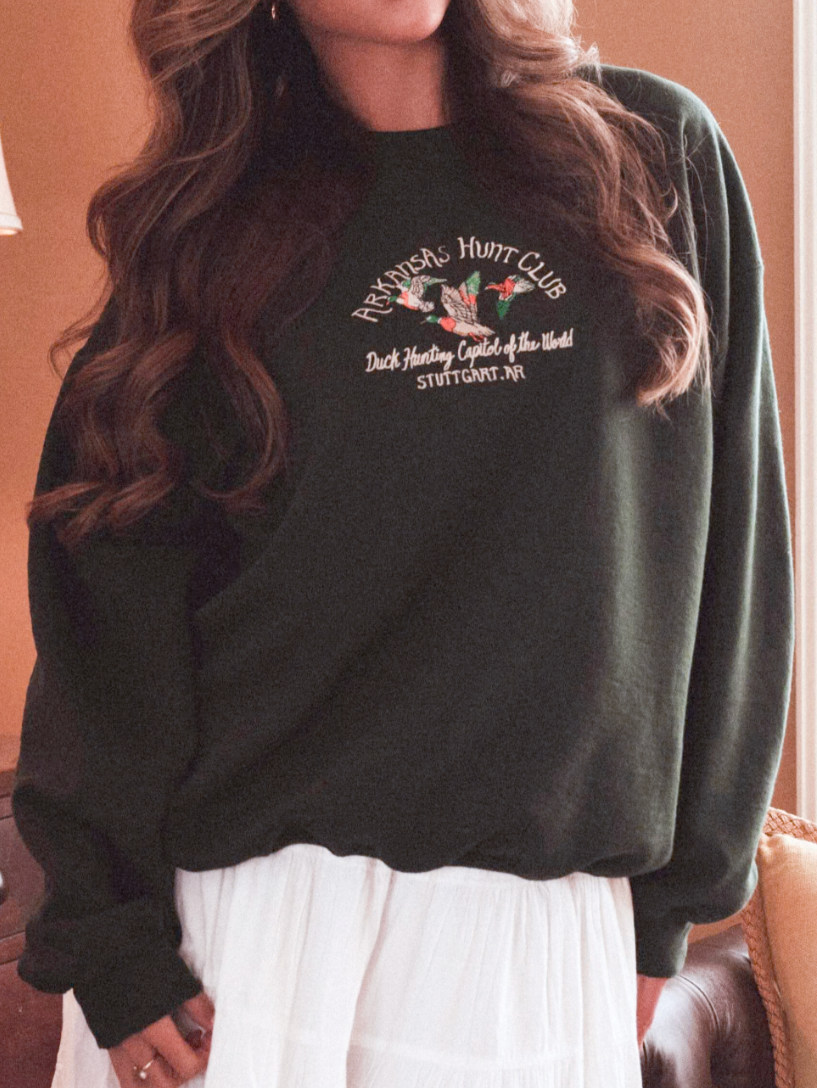 AR HUNT CLUB DUCK SWEATSHIRT