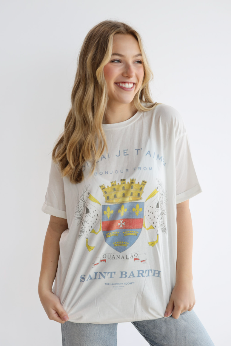 SAINT BARTH CREST TEE