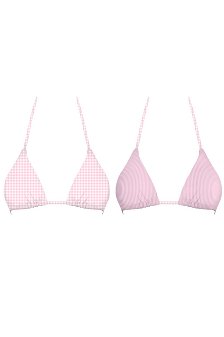 Jane Reversible Bikini Top (Multiple Colors)